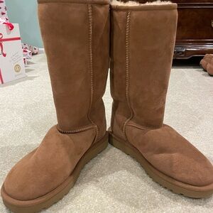 Tall Tan Ugg Boots.